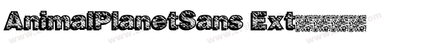 AnimalPlanetSans Ext字体转换